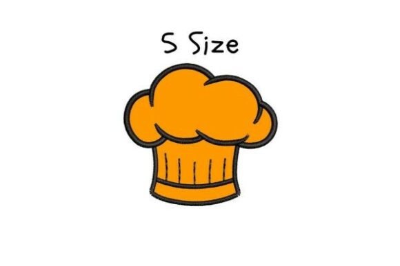 Chef Hat Applique Embroidery Design Review