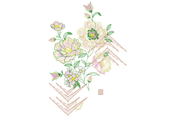 Floral Bouquet Digital Embroidery Design Review