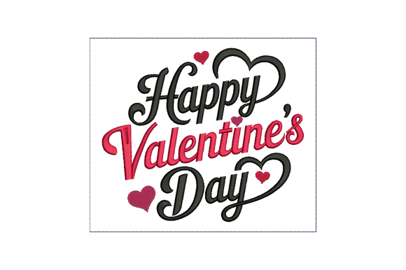 Happy Valentine's Day Embroidery Design Review