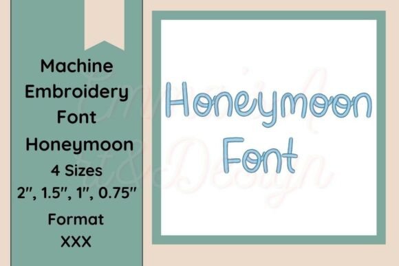 Honeymoon Machine Embroidery Font XXX Review