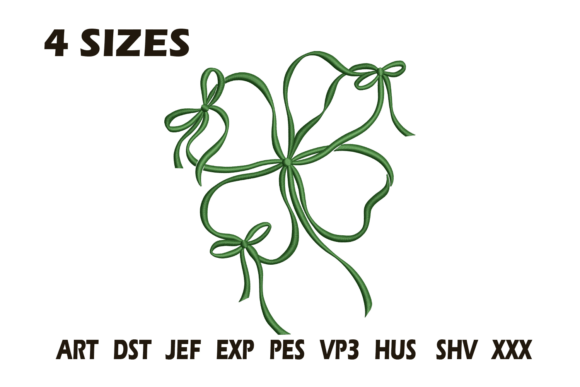 Lucky Ribbon Clover Embroidery Review