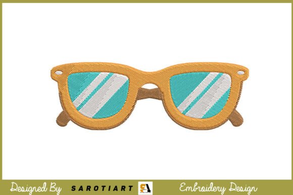 Summer Sunglass Embroidery Design Review