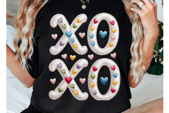 XOXO Faux Yarn Png, XOXO Embroidery Review